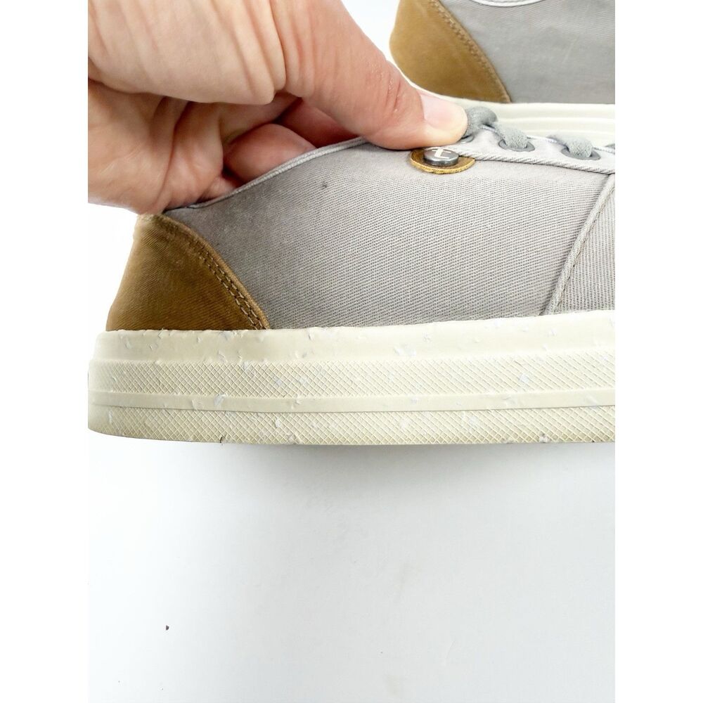 Taos Super Soul Sneakers Casual Comfort Canvas Low Top Lace Up Gray Sporty 8.5 - Picture 7 of 16